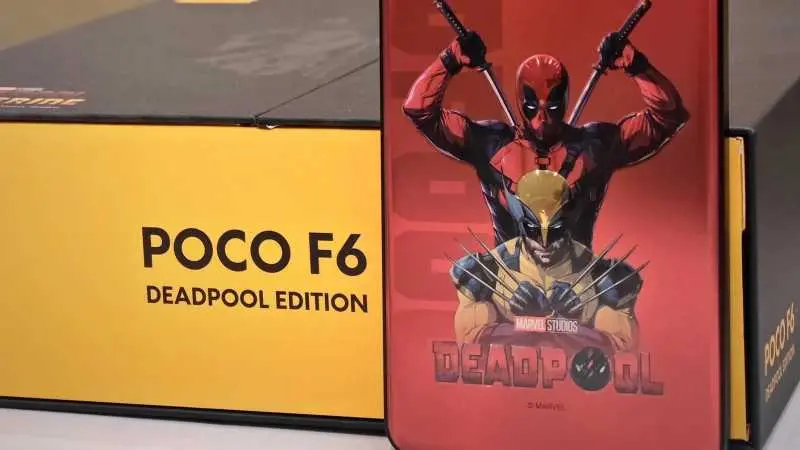 Poco F6 Deadpool Edition