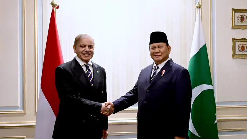 Prabowo dan PM Pakistan Bahas Kerja Sama Ekonomi Global