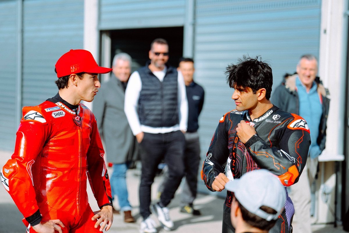 Marc Marquez & Jorge Martin Kompak Latihan Jelang MotoGP 2025