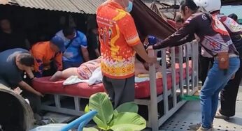 Perempuan 300 Kg Dievakuasi ke RS, Butuh Truk Derek