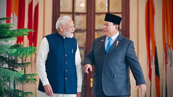 Kemenlu Beberkan Hasil Pertemuan Prabowo-Modi di India